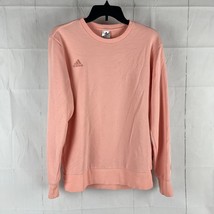 Adidas Tango Crew Men&#39;s Size Small Pink Sweatshirt DJ1504 Logo - £19.74 GBP