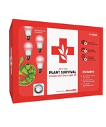 Miracle LED Plant Survival Indoor Grow Light Kit - 4 Absolute Daylight P... - $33.78