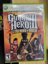 Guitar Hero 3 Legends of Rock Xbox 360 Tested &amp; Working - £10.46 GBP