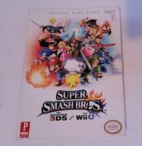 Super Smash Bros 3ds Wii U Prima Official Strategy Guide  - $3.99