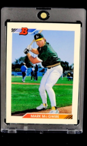 1992 Bowman #384 Mark McGwire Oakland A&#39;s Athletics Baseball Card - £1.59 GBP