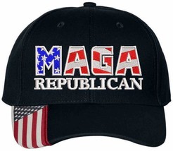 Political Hat - Maga Republican Trump Hat Adjustable USA300/Typhoon Hat Maga - £19.17 GBP