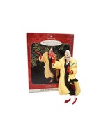 1998 Hallmark Keepsake Ornament Cruella De Vil Unforgettable Villains Ne... - $19.25 CAD