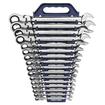 GearWrench 9902D 16 Pc Flex Combination Ratcheting Metric Wrench Set - $374.29