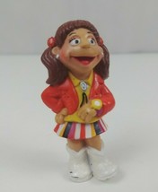 Vintage 1993 - 94 Sesame Street Puzzle Place Kids Kiki Flores 2.75&quot; Figure - $5.93
