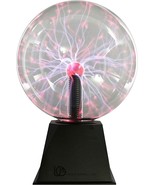 Nebula Thunder Ball 8 In Plasma Lamp Touch Sound Plasma Globe - Without ... - £124.63 GBP
