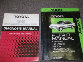 1989 Toyota Camry C A M R Y Service Repair Shop Manual Set Oem W Diagnosis Book - £135.85 GBP