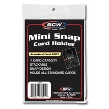 BCW Snap Card Holder Standard - $12.86