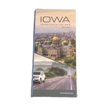 Iowa Transportation Map 2021 2022 Ephemera Vacation Travel Guide Visitor Atlas - £6.16 GBP