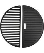 Half Moon Cooking Grate and Griddle for Kamado Joe Classic Large Big Gre... - $81.09