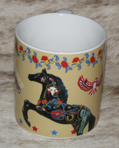 Trail Of Painted Ponies Bonanza~13 Oz. Mug~Ceramic~New~Giftbox~Cowboy~ - £13.72 GBP