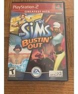 The Sims Bustin Out PlayStation 2 Game - $558.94 MXN