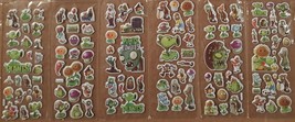 Plants vs. Zombies 6 sheets high detail 3D puffy stickers - £6.45 GBP