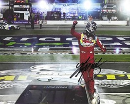 Autographed 2020 Kyle Busch #18 Skittles Zombie Team Texas Race Win (Victory Cel - £60.94 GBP