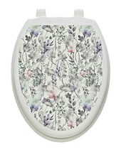 Toilet Tattoos Fairy Floral Vinyl Removable Reusable Lid Decoration - $22.00