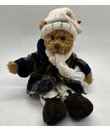 Russ Berrie Alpine Teddy Bear Christmas Ornament Decor #101434 6 Inches - €12,68 EUR