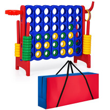 Giant 4-to-Score Game Set 4 in A Row Jumbo W/Storage Carrying Bag for Kids Adult - £201.25 GBP