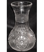 EAPG early 1900s STARRED LOOP PATTERN Pressed Glass Vase GEORGE  DUNCAN ... - $1,649.01 MXN