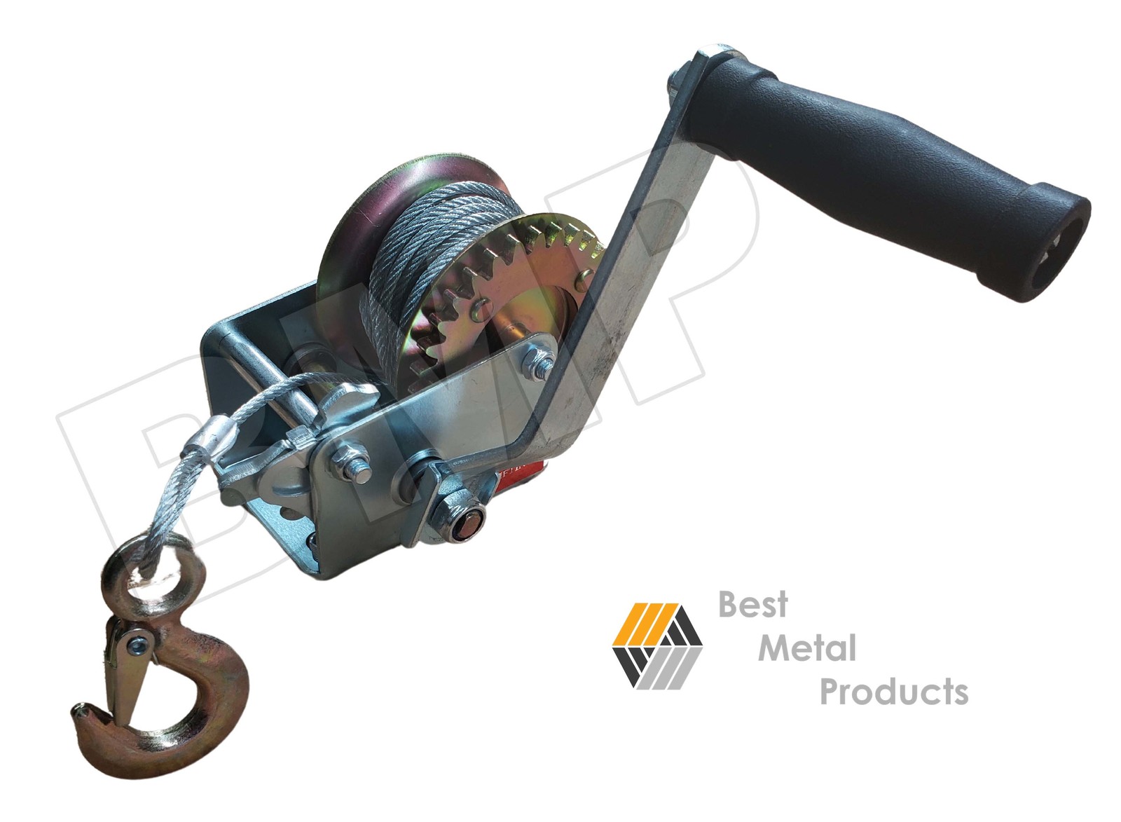 600lbs Steel Cable Hand Winch Crank Gear Winch ATV Boat Trailer Heavy Du... - $26.99