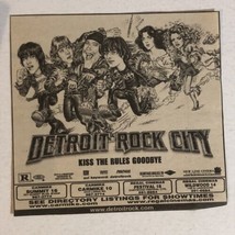 Detroit Rock City Vintage Movie Print Ad Eddie Furlong TPA10 - £4.69 GBP