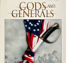 Gods And Generals Vintage VHS 2003 Civil War Drama 2 Tape Set VHSBX13 - $19.99