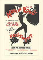Rene Gruau Moulin Rouge - £946.20 GBP