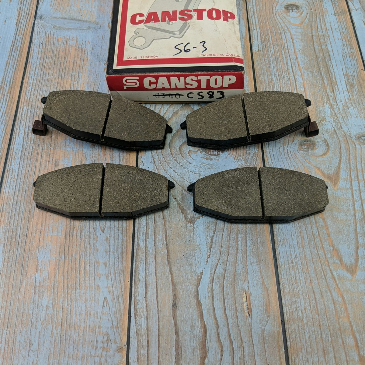 Canstop CS83 D229 Fits 1982-1983 Nissan 280ZX Organic Front Disc Brake P... - $26.07