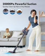 20Kpa Cordless Vacuum with LED Display &amp; 30 Min Runtime - £119.89 GBP