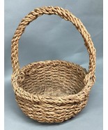 Vintage Woven Basket - 15”Hx11.75”D - $23.61 CAD