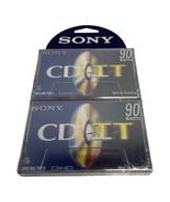 Sony CD-IT Type II High Bias 90 min Cassette Tapes 2 Pack NEW SEALED - $280.96 MXN