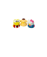 Hello Kitty And Friends Duck&#39;z 3-Pack BUNDLE Hello Kitty Keroppi Pompomp... - $275.55 MXN