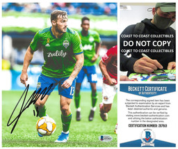 Jordan Morris signed Seattle Sounders  Soccer 8x10 photo proof Beckett COA. - £77.86 GBP