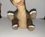 Land Before Time Pizza Hut Rubber Hand Puppet 1988 Littlefoot  Dinosaur - $15.59