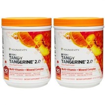 Youngevity Beyond Tangy Tangerine 2.0 Citrus Peach Fusion canister 2 Pack - $130.63
