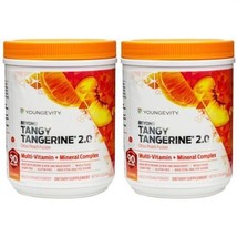 Youngevity Beyond Tangy Tangerine 2.0 Citrus Peach Fusion canister 2 Pack - £101.06 GBP