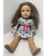 Lotus Doll 18 Inches With American Girl Boots See Scuff On Cheek Nose - £16.84 GBP