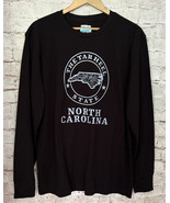 State Of Mine North Carolina T Shirt Men’s Large Black Long Sleeve NEW T... - £22.75 GBP