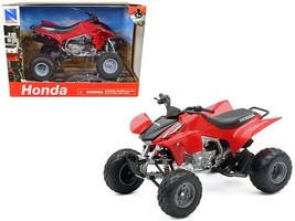 2009 Honda TRX 450R ATV Red 1/12 Diecast Motorcycle Model by New Ray - $1,344.03 MXN