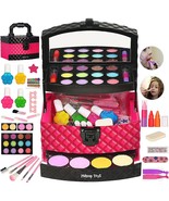 Kids Makeup Kit For Girl, 42 Pcs Kids Washable Makeup Set, Real Makeup K... - £40.89 GBP