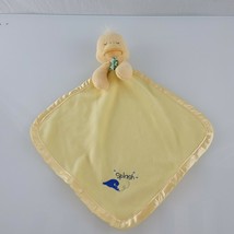 Bright Inspirations Yellow Duck Lovey Security Blanket Splash Plush Blanket - £46.60 GBP