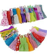Doll Dress Lot 20Pcs 1/6 Clothes For Barbie Doll Accessories 11.5 inch K... - £11.62 GBP