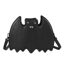Black Bat Vegan  Bag Fashion  Purses and Handbags for Women Novelty Crossbody Ba - £150.98 GBP