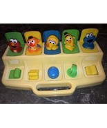 Vintage 1992 Playskool Sesame Street Poppin Pals Pop-up Baby Toy Learnin... - €18,18 EUR