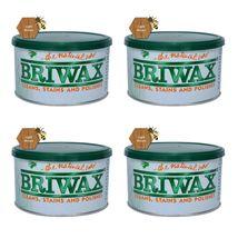 Briwax Original Furniture Wax 16 Oz - Light Brown (Pack of 4) - $108.75