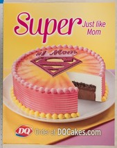 Dairy Queen Poster Super Mom DC Comics 22x28 dq2 - $86.37