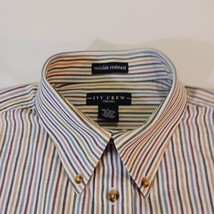 Ivy Crew Classics Shirt Mens Large Striped Button-Down Long Sleeve Cotton Size L image 9