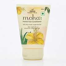 moha: Herbal Hair Conditioner - Soft, silky smooth, tangle-free hair - 100ml - £13.30 GBP