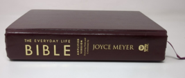 The Everyday Life Bible Amplified Version Joyce Meyer 2006 Warner Faith Vintage - £15.81 GBP