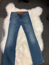 Vigoss Womens Dark Wash  Classic Fit Boot Cut Jeans size 5 - $19.80