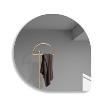 Modern Irregular Wall Mirror with LED Lighting - Frameless Cosmetic Vanity Mirro - £1,199.02 GBP+